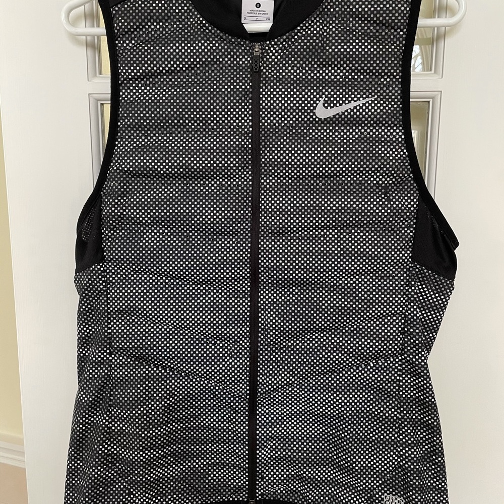 Nike aeroloft down running vest men’s small
